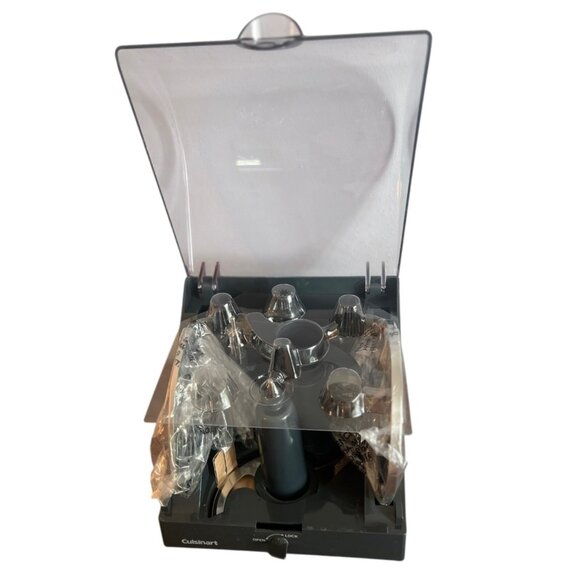 NEW Cuisinart Food Processor Storage Case Model FP-11/13SC W/Blade & Accessory - Picture 1 of 11